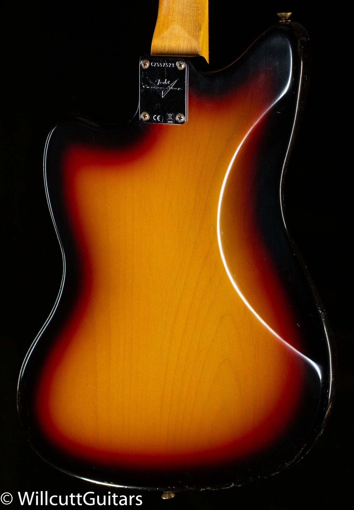Fender Custom Shop 1962 Jazzmaster Journeyman Relic Aged 3-Tone Sunburst (523)
