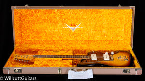 Fender Custom Shop 1962 Jazzmaster Journeyman Relic Aged 3-Tone Sunburst (523)