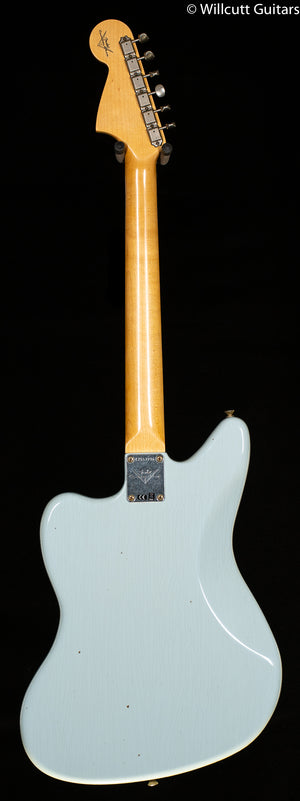Fender Custom Shop '63 Jaguar Journeyman Super Faded Aged Sonic Blue