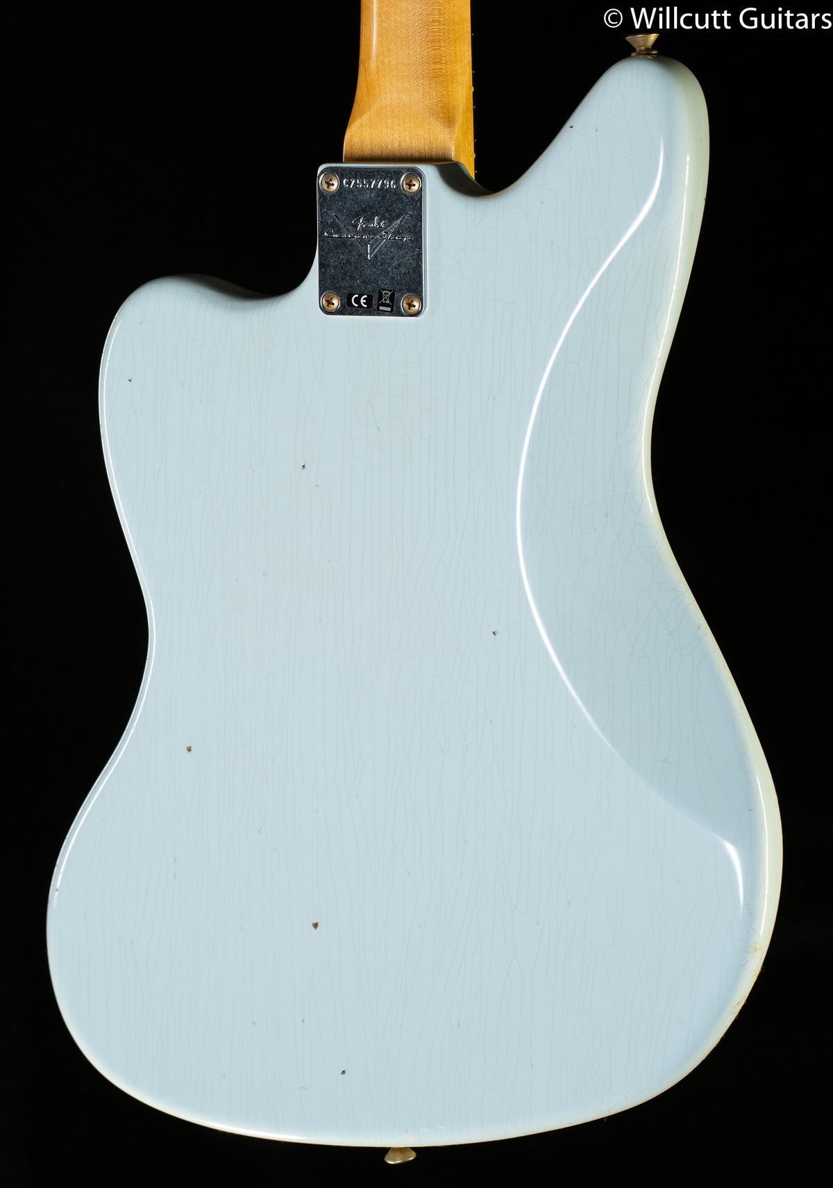 Fender Custom Shop '63 Jaguar Journeyman Super Faded Aged Sonic Blue