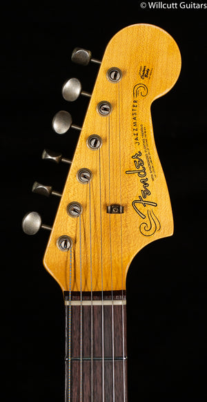 Fender Custom Shop '62 Jazzmaster Journeyman Relic Rosewood Fingerboard Super Faded Aged Sonic Blue (938)