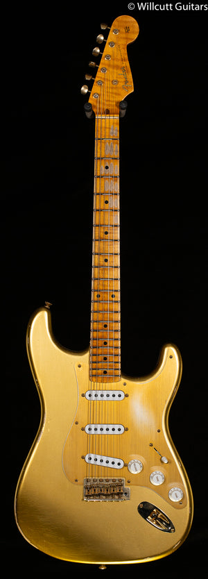 Fender Custom Shop '55 Bone Tone Strat Relic Aged HLE Gold
