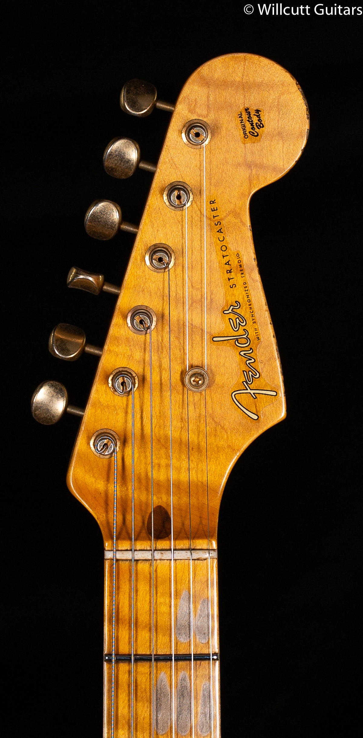 Fender Custom Shop '55 Bone Tone Strat Relic Aged HLE Gold
