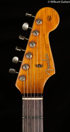 Fender Custom Shop LTD Roasted 1961 Stratocaster Super Heavy Relic Black/3-Tone Sunburst