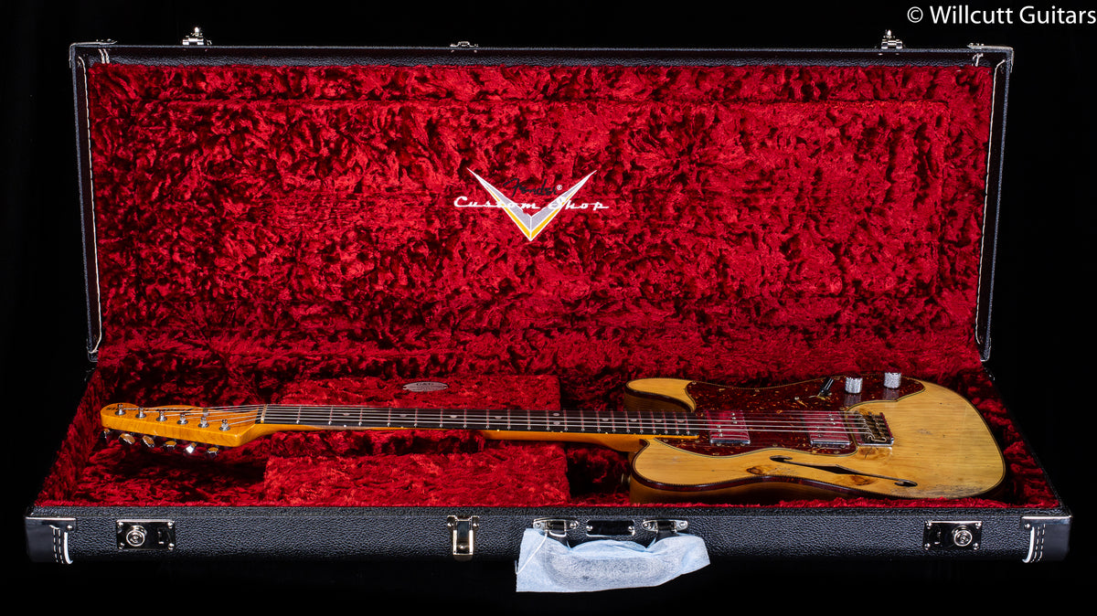 Fender Limited Edition Knotty Cunife Telecaster Relic Rosewood Fingerboard Aged Natural (499)