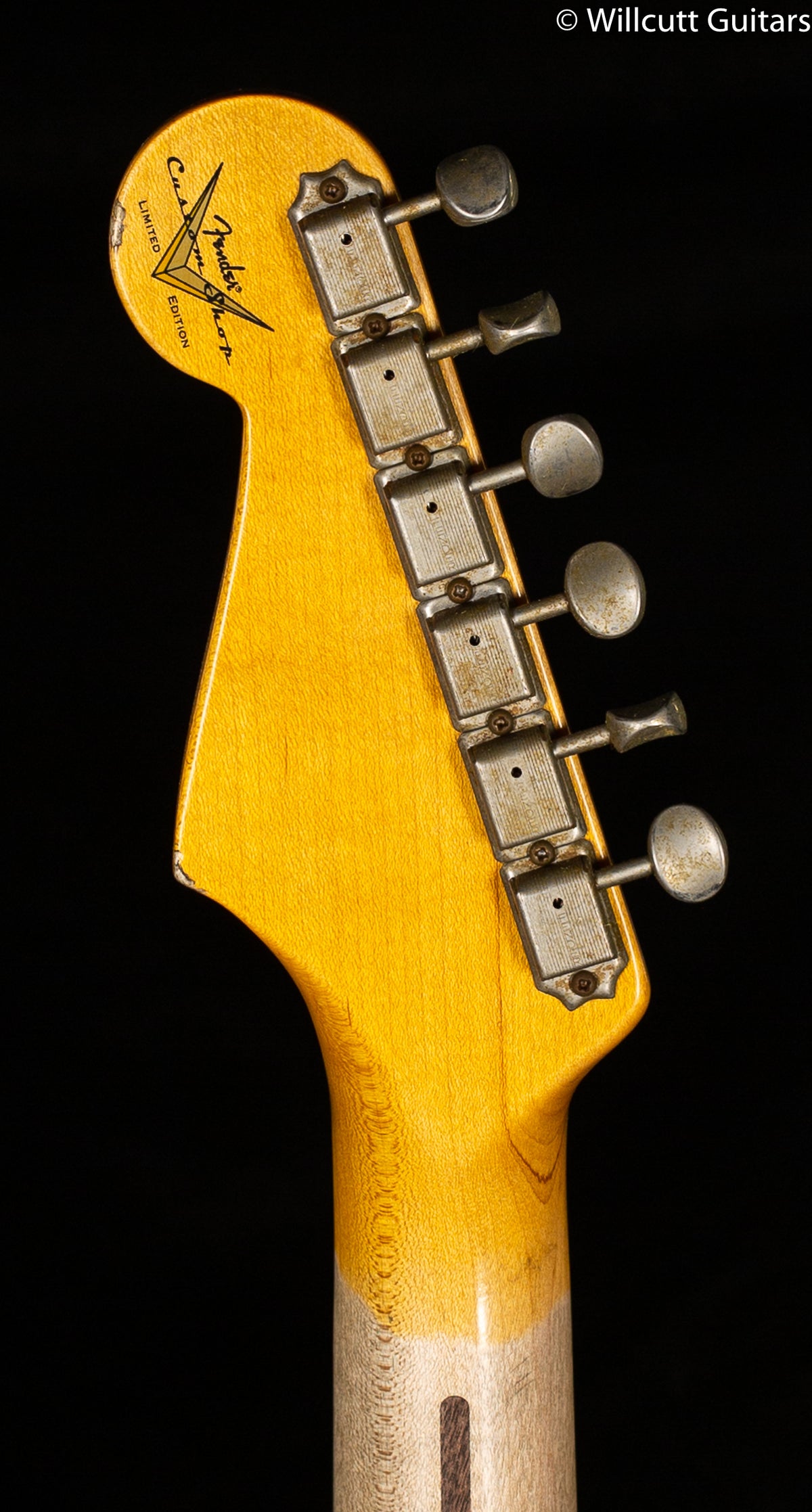 Fender Custom Shop LTD Fat 50&#39;s Stratocaster Relic Chocolate 2-Tone Sunburst (730)