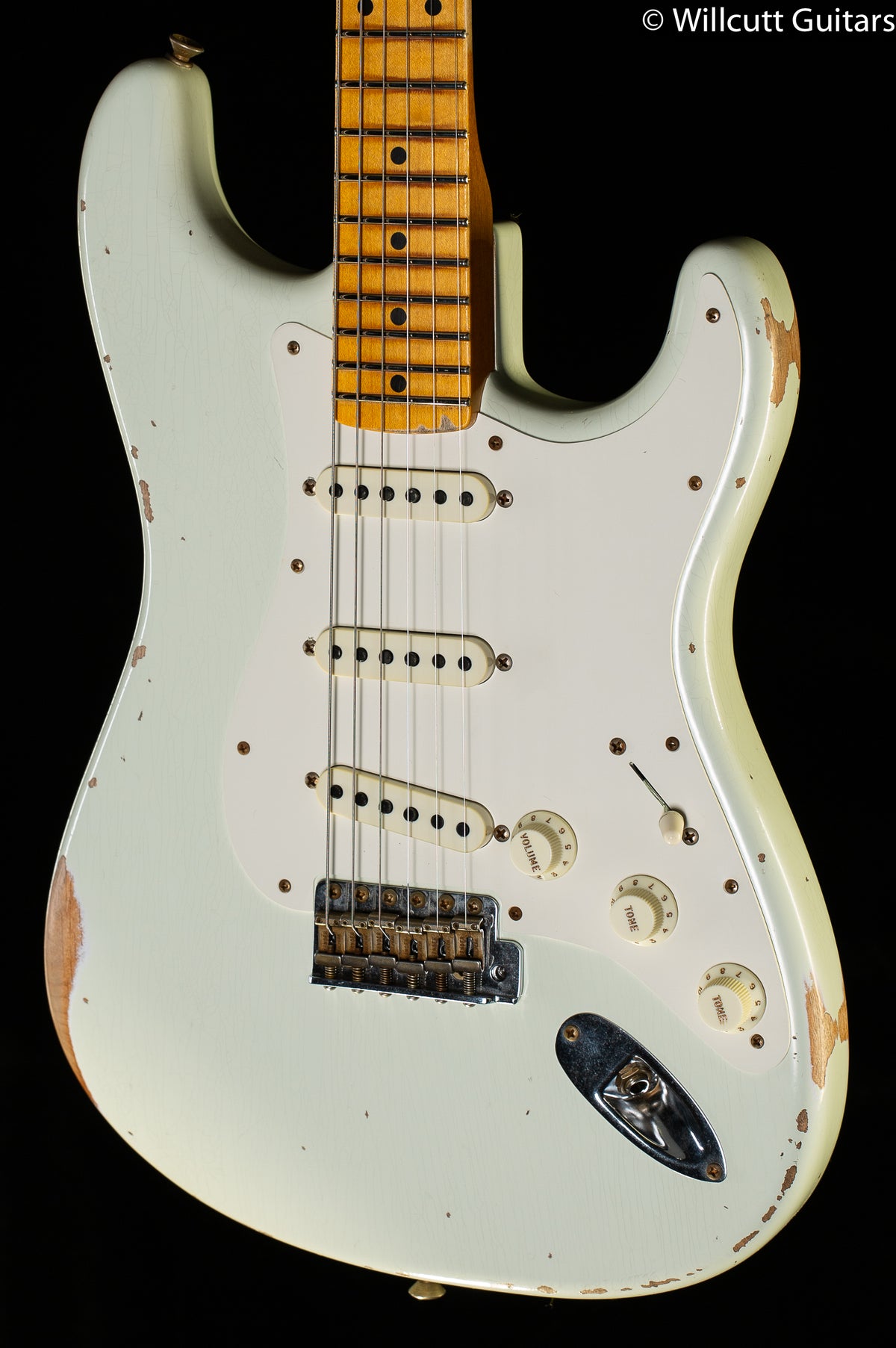 Fender Custom Shop LTD Fat 50&#39;s Stratocaster Relic India Ivory (799)