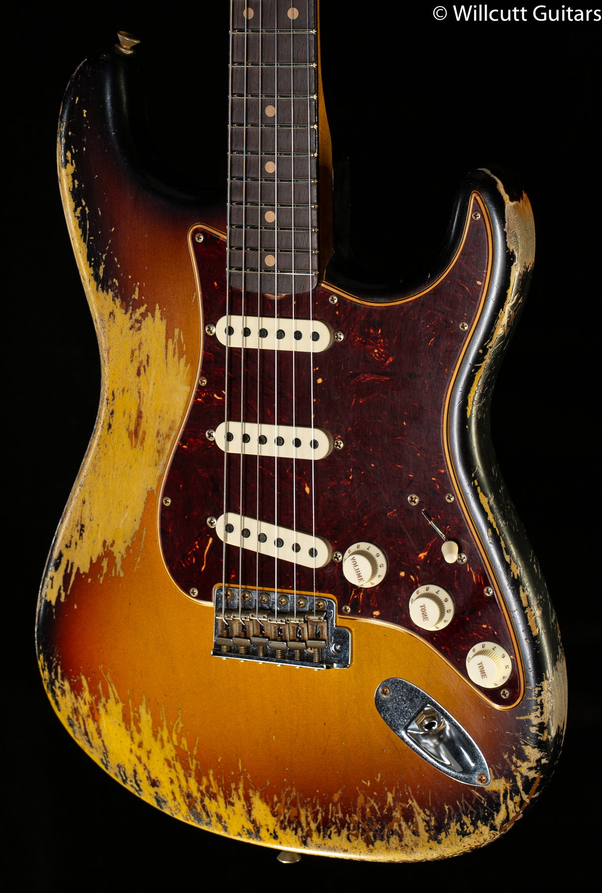 Fender Custom Shop LTD Roasted 1961 Stratocaster Super Heavy Relic 3-Sunburst