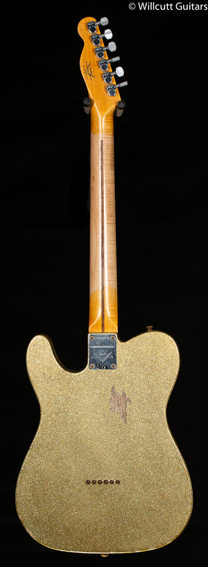 Fender Custom Shop LTD Caballo Tono Ligero Relic Aged Gold Sparkle (893)