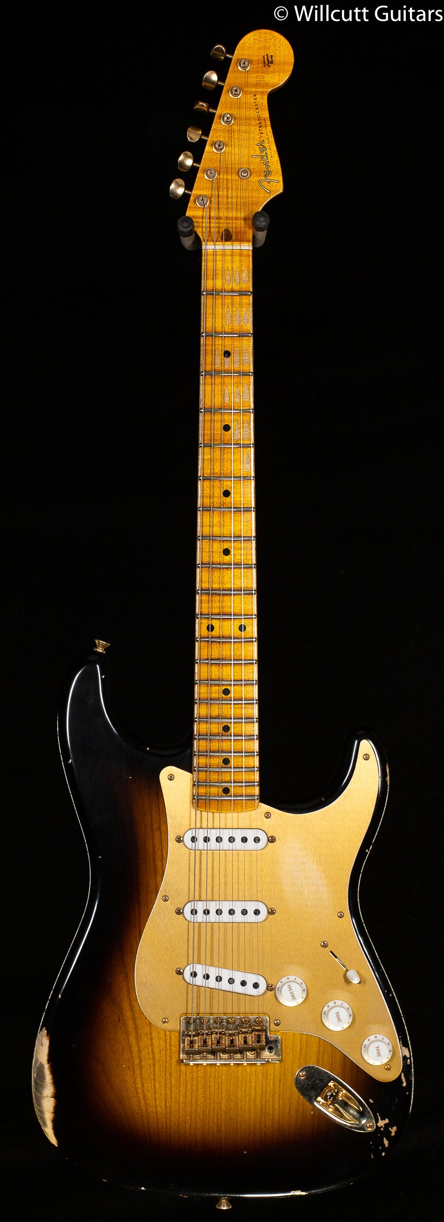 Fender Custom Shop '55 Bone Tone Strat Relic 2-Tone Sunburst