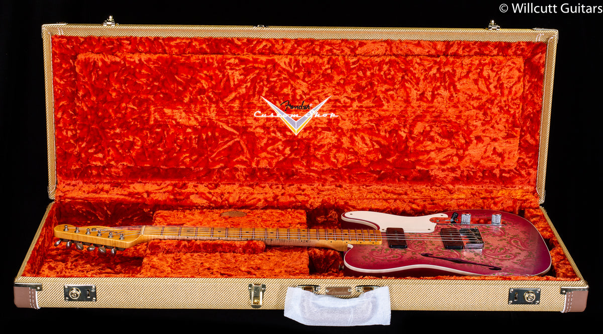 Fender Custom Shop LTD Dual P90 Telecaster Pink Paisley Relic