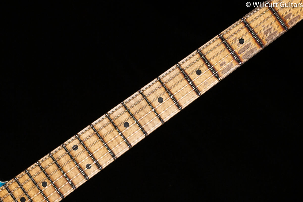 Fender Custom Shop LTD Dual P90 Telecaster Blue Floral Relic (107)