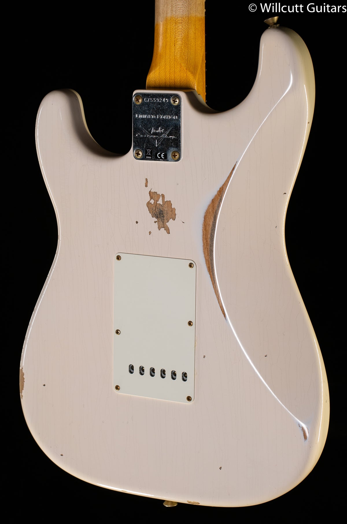 Fender Custom Shop LTD 1959 Stratocaster Relic Super Faded Aged Shell Pink (249)