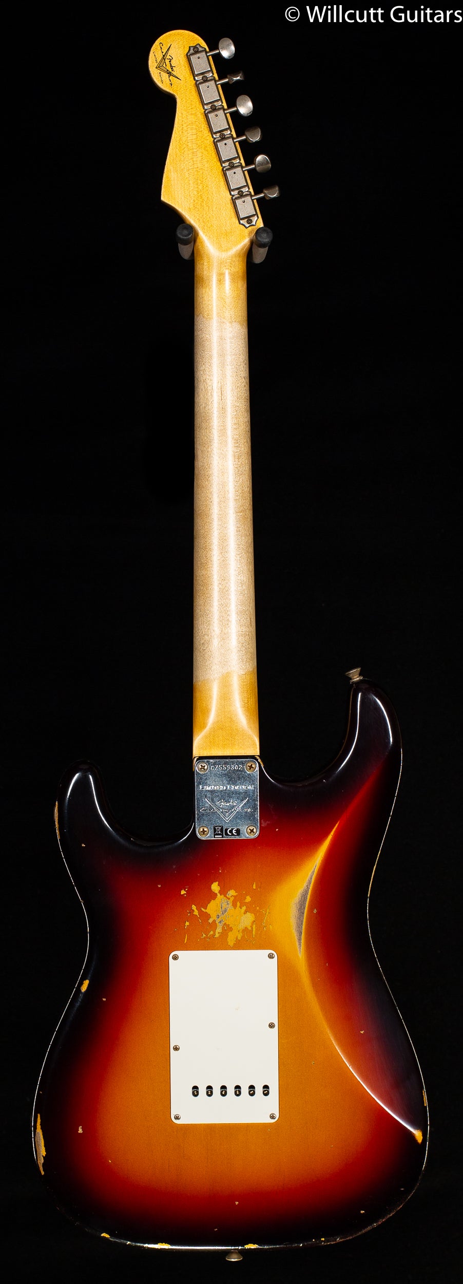 Fender Custom Shop LTD 63 Stratocaster Heavy Relic Aged 3-Tone Sunburst