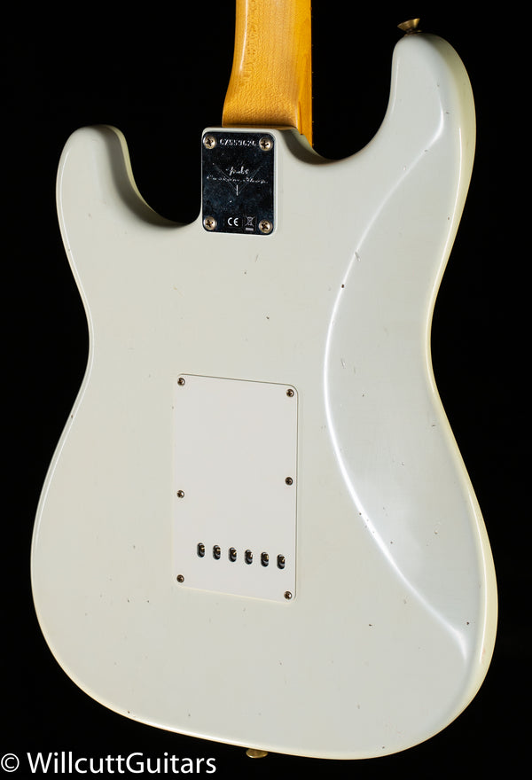 ◆ CustomElectr Relic OlympicWhiteStrato◆ Fender Custom Shop 1960 Stratocaster Journeyman Relic