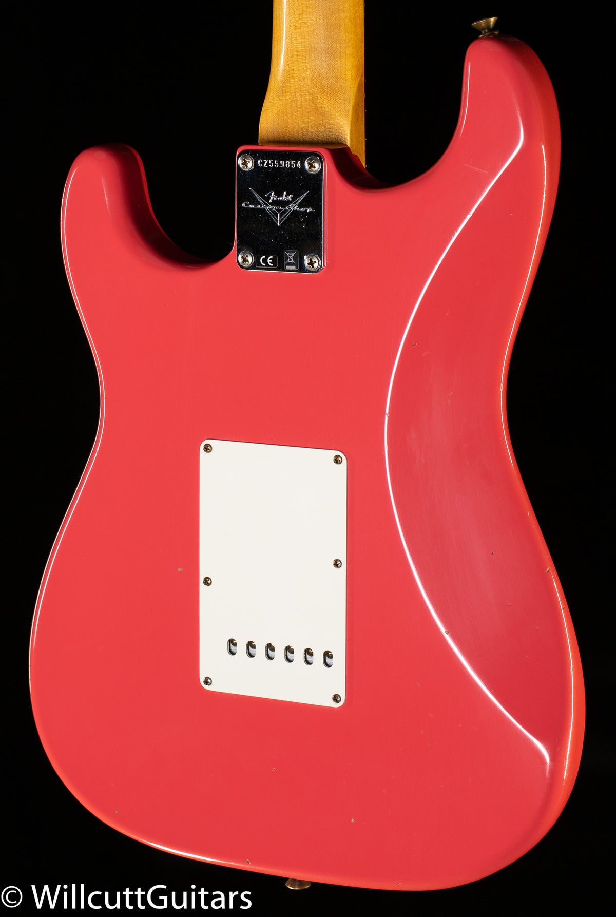 Fender Custom Shop 1964 Stratocaster Journeyman Relic Faded Aged Fiesta Red (854)