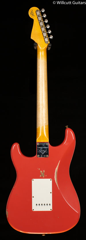 Fender Custom Shop LTD 1962 Stratocaster Maple Relic Aged Tahitian Coral (241)