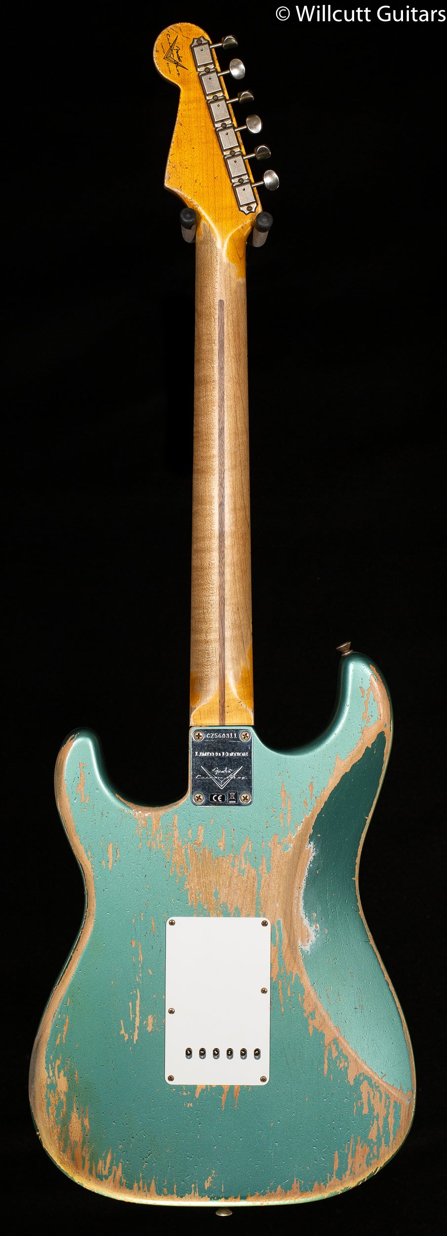 Fender Custom Shop Limited Edition '56 STRAT Super Heavy Relic - Faded Aged Sherwood Green Metallic (311)