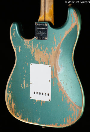 Fender Custom Shop Limited Edition '56 STRAT Super Heavy Relic - Faded Aged Sherwood Green Metallic (311)
