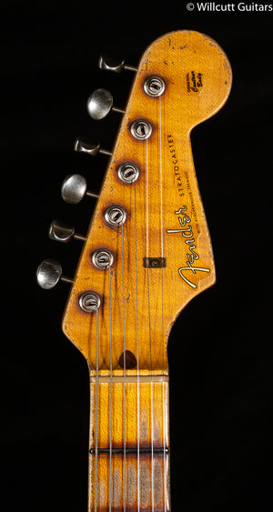 Fender Custom Shop Limited Edition '56 STRAT Super Heavy Relic - Faded Aged Sherwood Green Metallic (311)