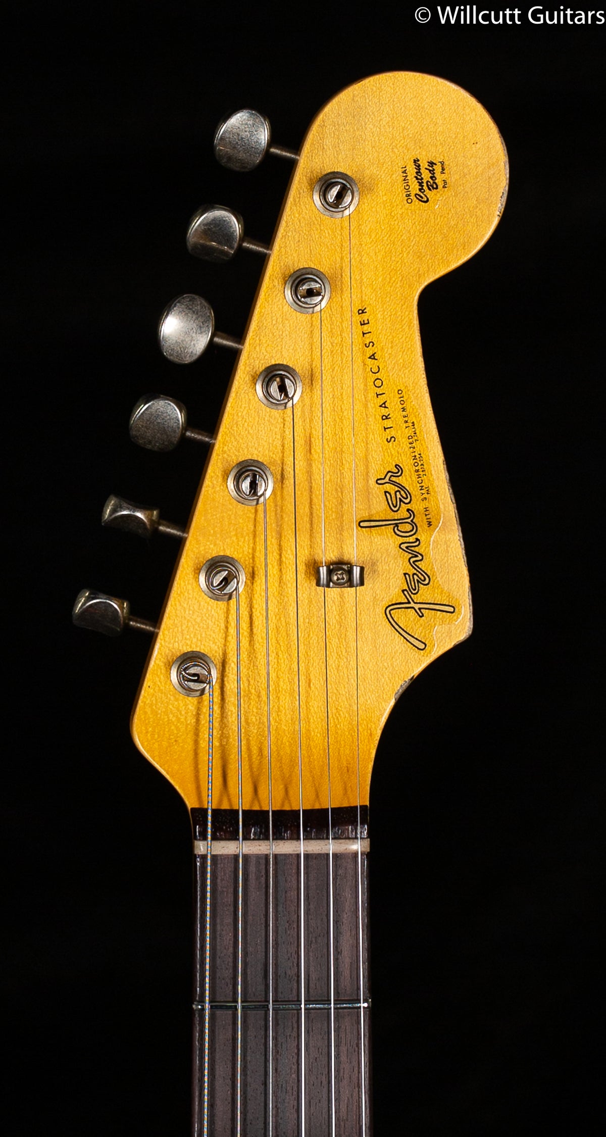 Fender Custom Shop Limited 1963 Stratocaster Heavy Relic Aged Fiesta Red (343)