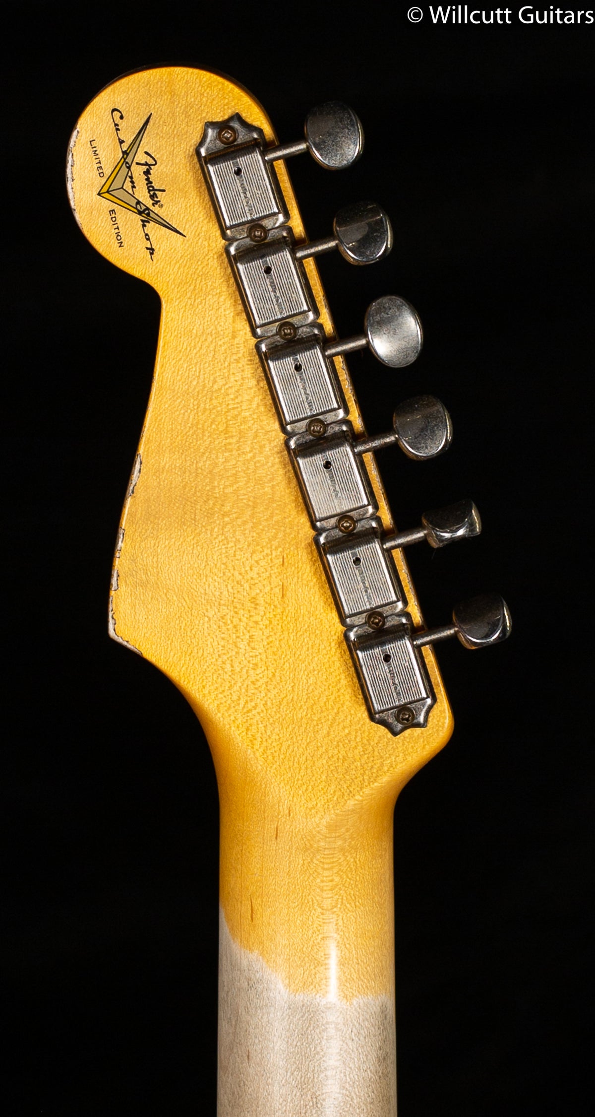 Fender Custom Shop Limited 1963 Stratocaster Heavy Relic Aged Fiesta Red (343)