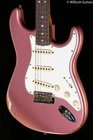 Fender Custom Shop LTD Late 1964 Stratocaster Aged Burgundy Mist Metallic (412)