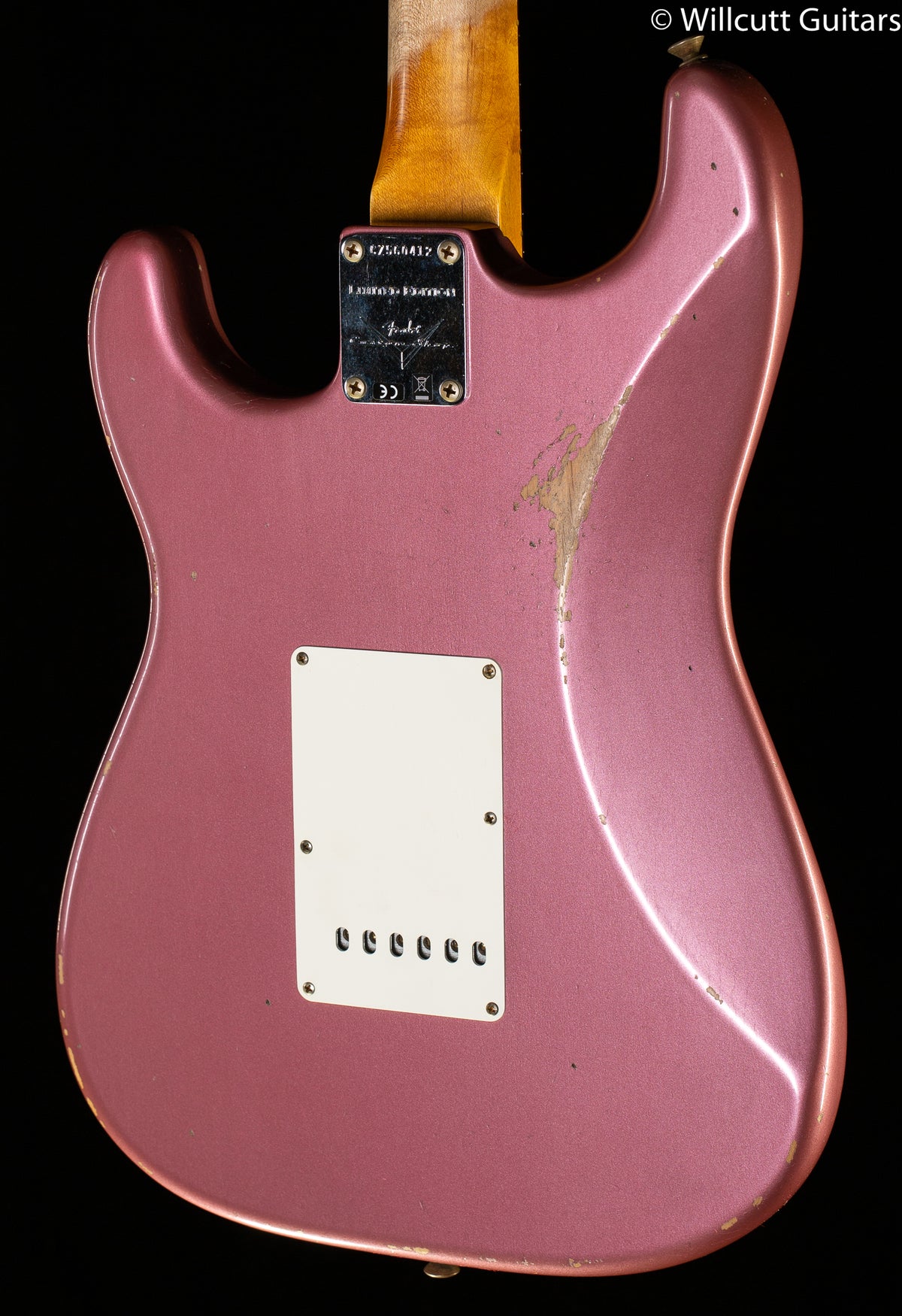 Fender Custom Shop LTD Late 1964 Stratocaster Aged Burgundy Mist Metallic (412)