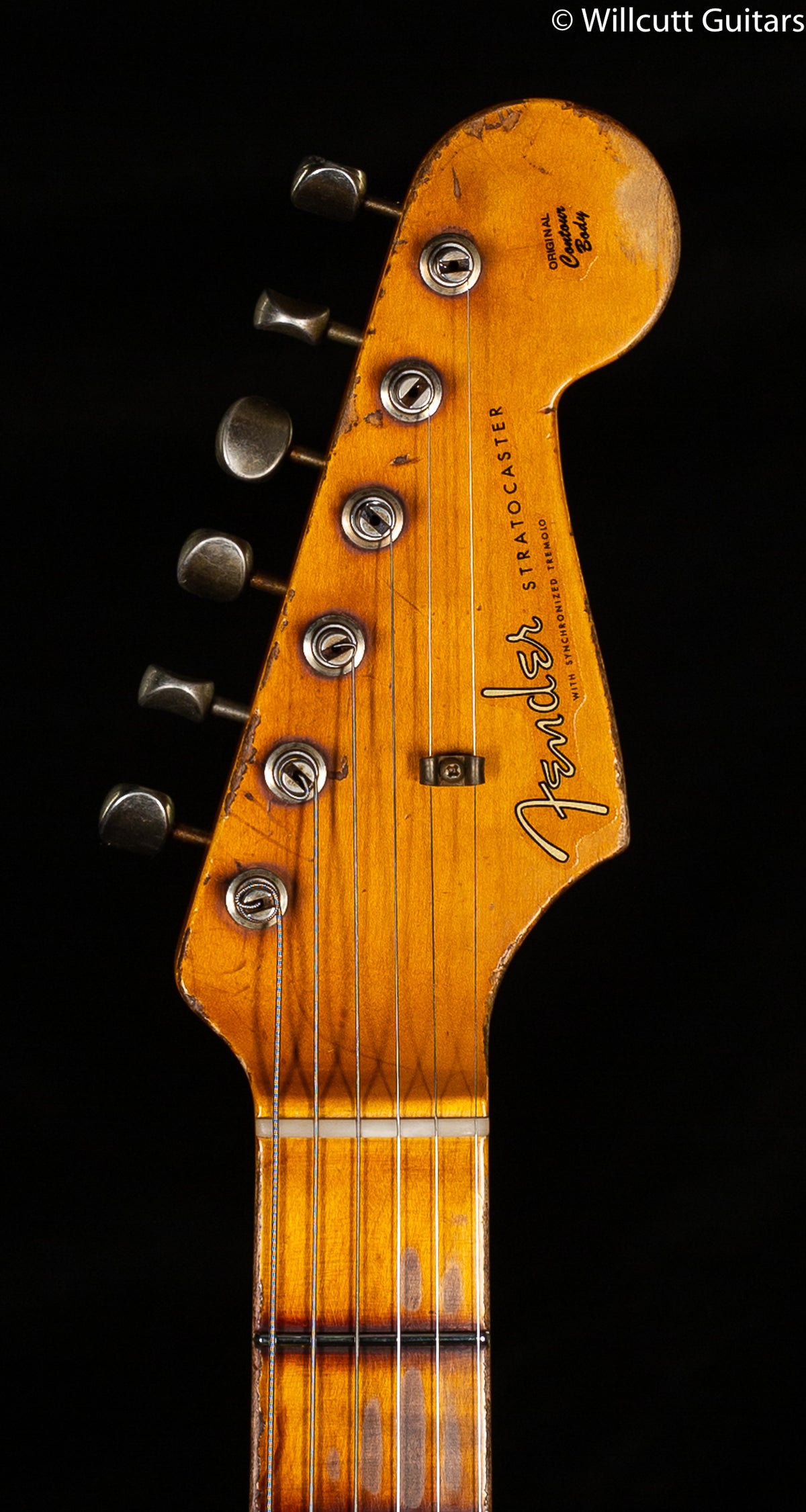 Fender Custom Shop Limited Edition Red Hot Strat Super Heavy Relic Faded Aged Chocolate 3-Color Sunburst (508)