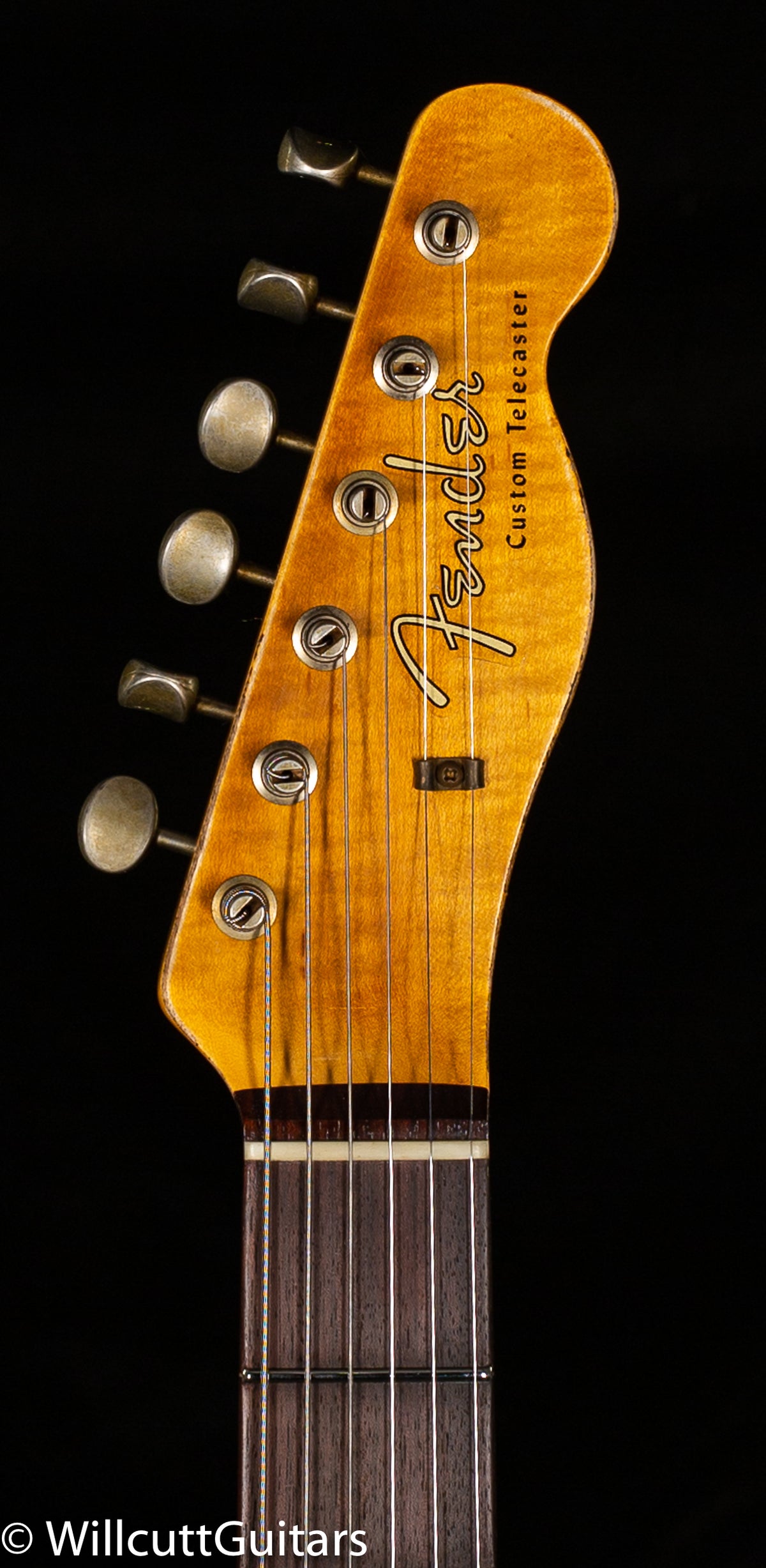 Fender Custom Shop LTD Edition 1960 Telecaster Heavy Relic Aged Candy Apple Red/3-Tone Sunburst (582)
