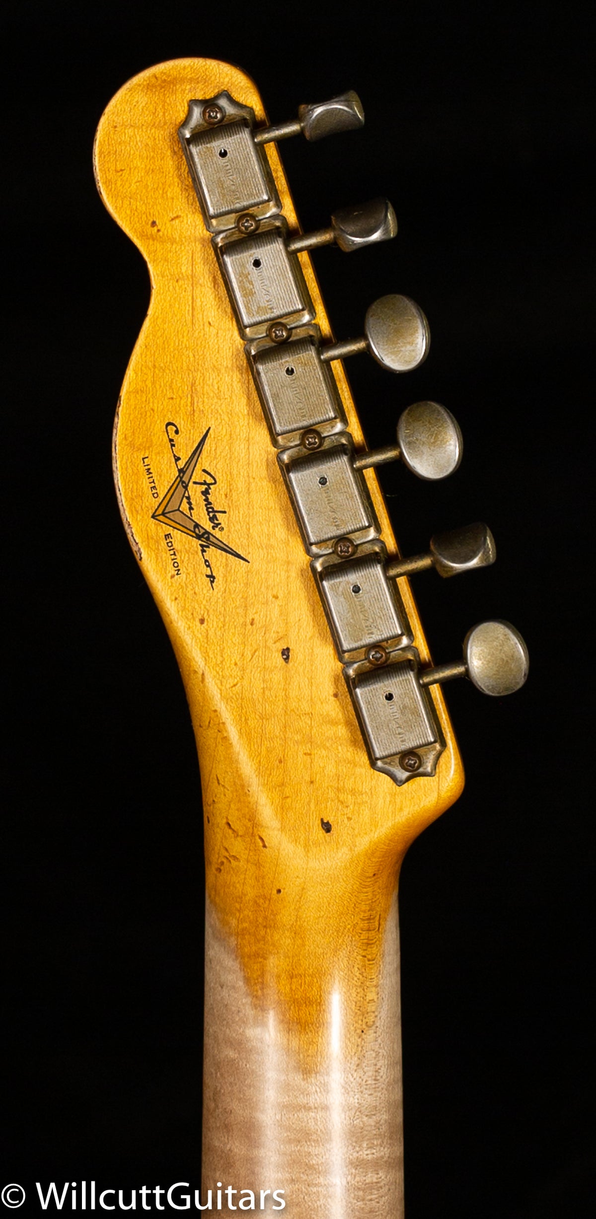 Fender Custom Shop LTD Edition 1960 Telecaster Heavy Relic Aged Candy Apple Red/3-Tone Sunburst (582)
