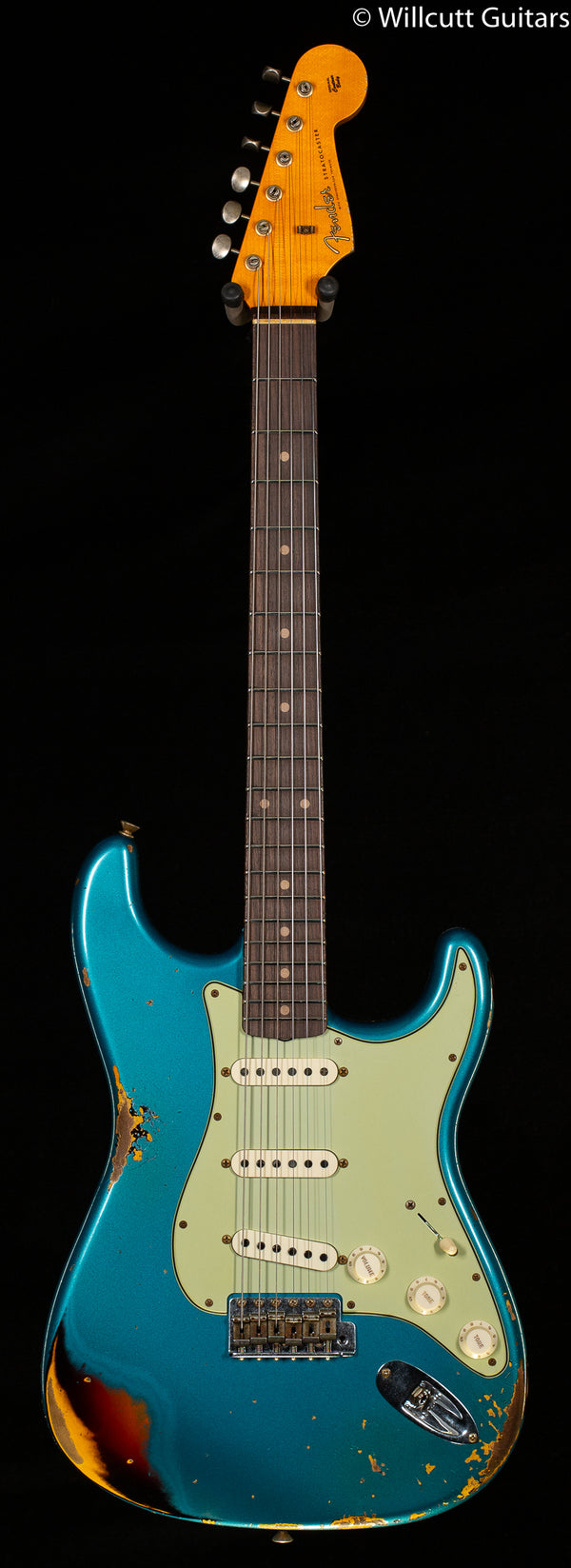 Fender Custom Shop 1961 Stratocaster Heavy Relic Aged Ocean