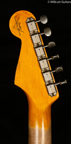 Fender Custom Shop 1961 Stratocaster Heavy Relic Super Faded Aged 3-Color Sunburst (267)