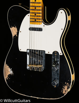Fender Custom Shop 59 Telecaster Custom Relic Aged Black (274)