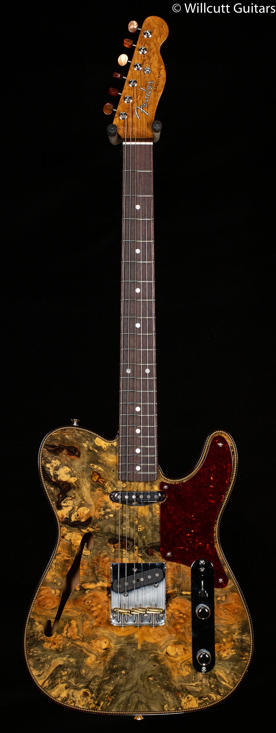 Fender Custom Shop Artisan Buckeye Double Esquire NOS Rosewood Fingerboard Aged Natural (395)