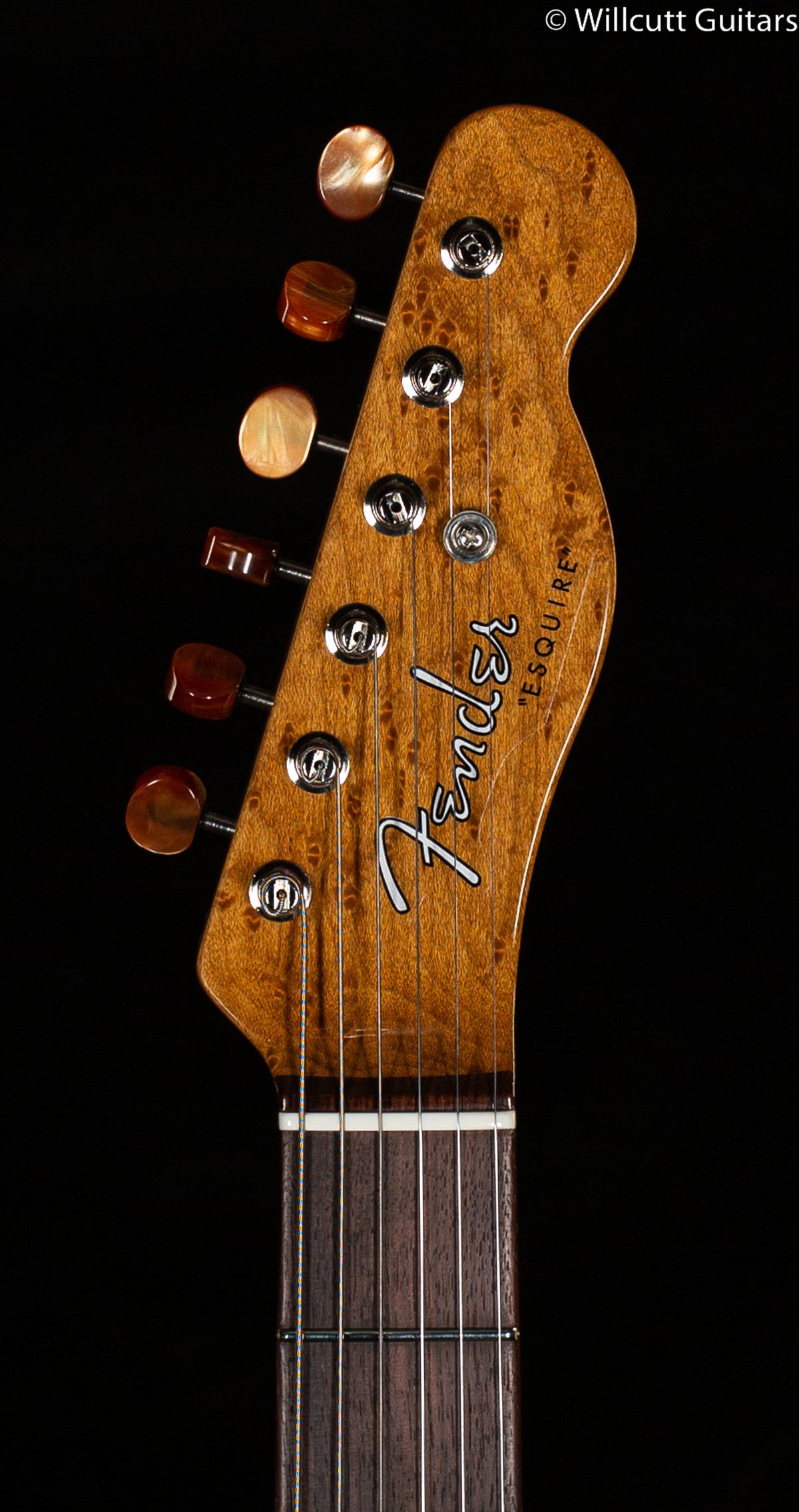 Fender Custom Shop Artisan Buckeye Double Esquire NOS Rosewood Fingerboard Aged Natural (395)