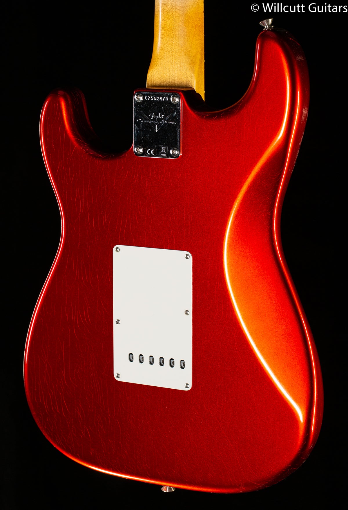Fender Custom Shop 66 Stratocaster Deluxe Closet Classic Faded Aged Candy Apple Red (478)