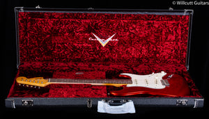Fender Custom Shop 66 Stratocaster Deluxe Closet Classic Faded Aged Candy Apple Red (478)