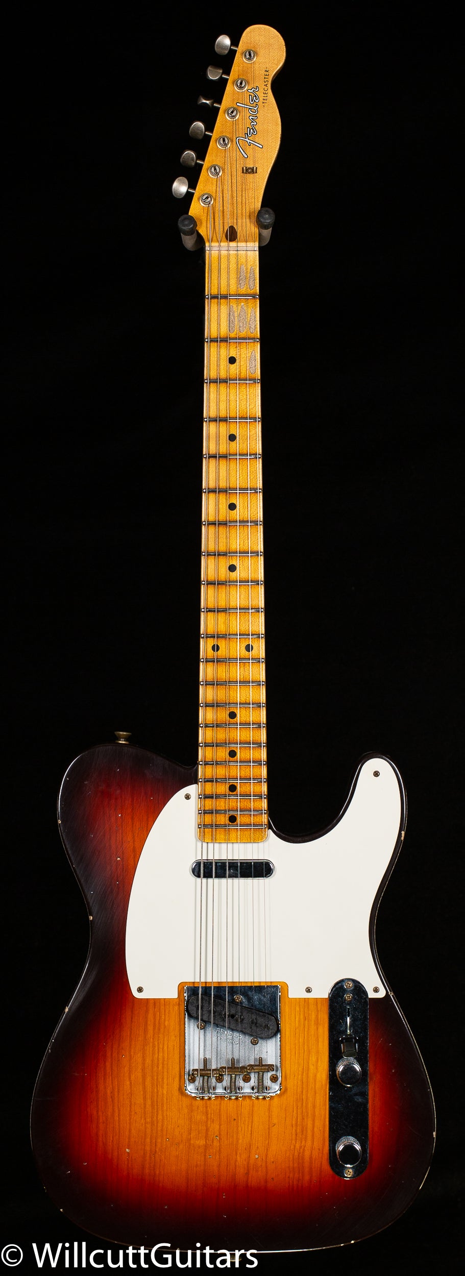 Fender Custom Shop 1958 Telecaster Journeyman Relic Wide-fade 3-color Sunburst (542)