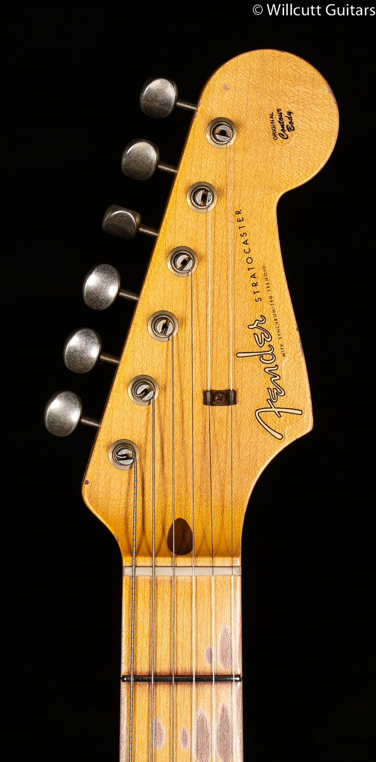 Fender Custom Shop 1958 Stratocaster Relic Faded Aged Chocolate 3