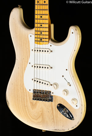 Fender Custom Shop 1958 Stratocaster Relic Aged Natural Blonde (587)