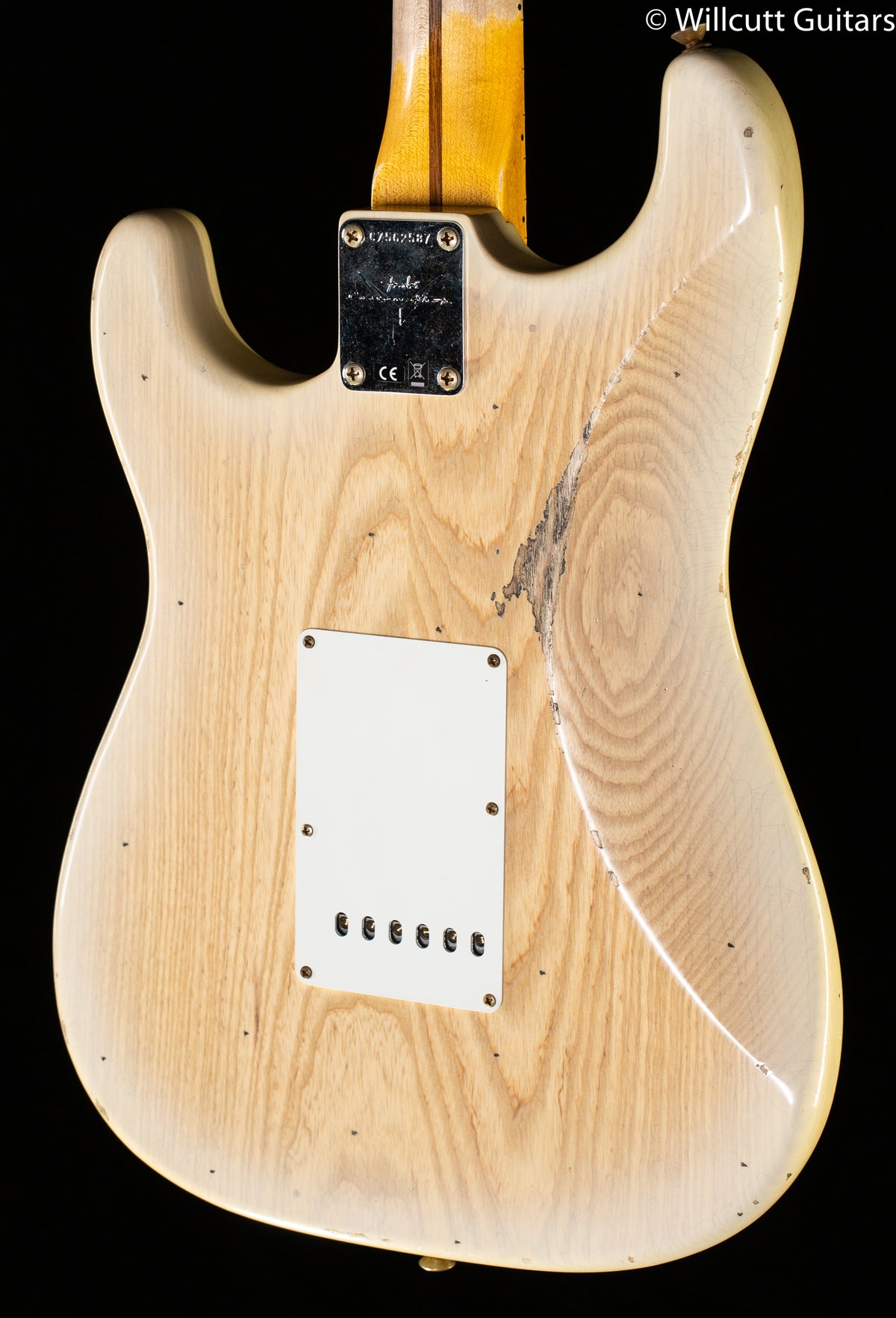 Fender Custom Shop 1958 Stratocaster Relic Aged Natural Blonde (587)