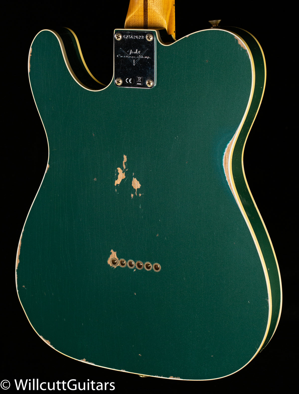 Fender Custom Shop 59 TELE® CUSTOM - RELIC®, AGED SHERWOOD GREEN METALLIC (623)