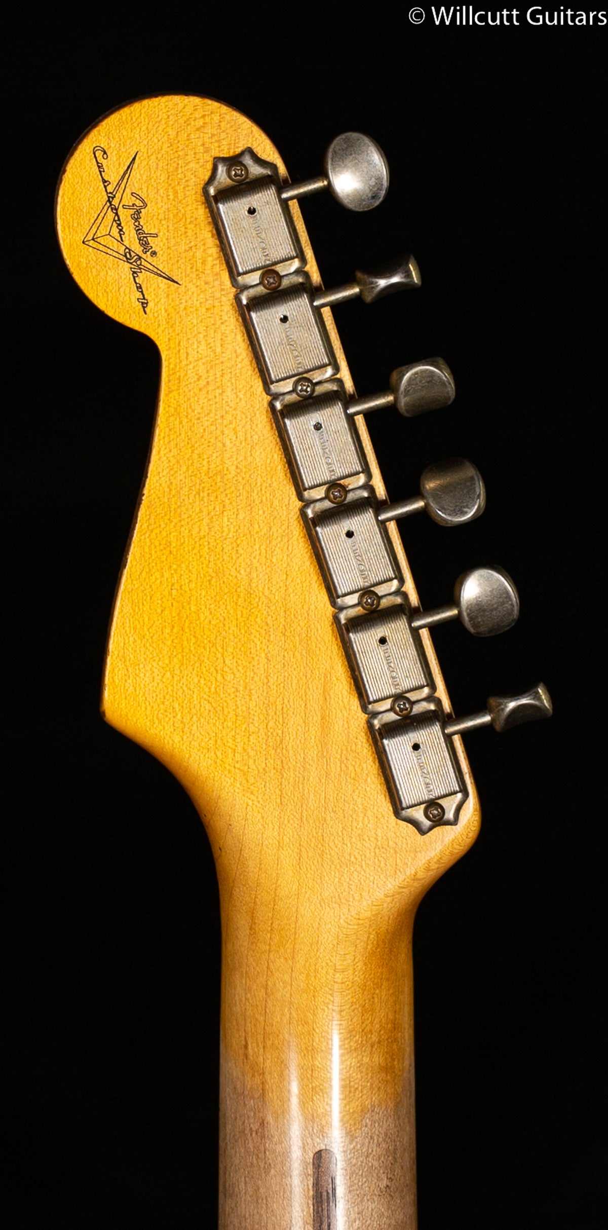 Fender Custom Shop 1958 Stratocaster Relic Super Faded Aged Surf Green (650)