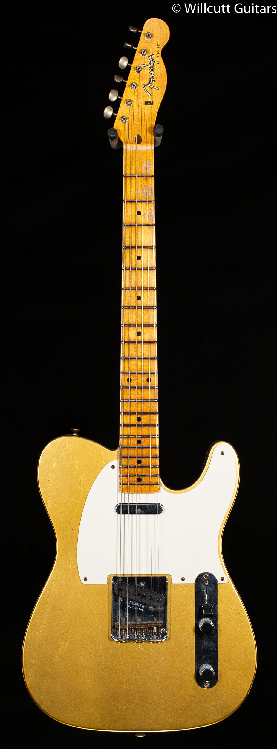 Fender Custom Shop 1958 Telecaster Journeyman Relic Aged HLE Gold 