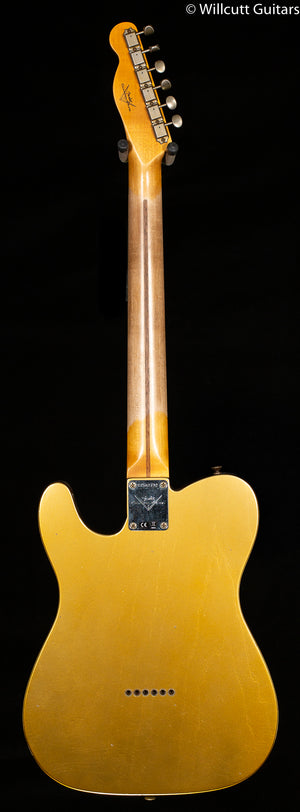 Fender Custom Shop 1958 Telecaster Journeyman Relic Aged HLE Gold (732)