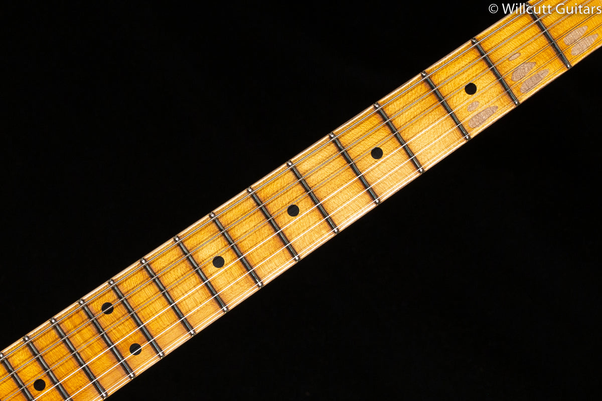 Fender Custom Shop 1958 Telecaster Journeyman Relic Aged HLE Gold (732)