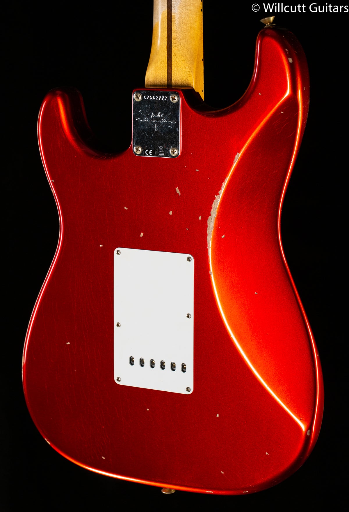 Fender Custom Shop 1958 Stratocaster Relic Faded Aged Candy Apple Red (772)