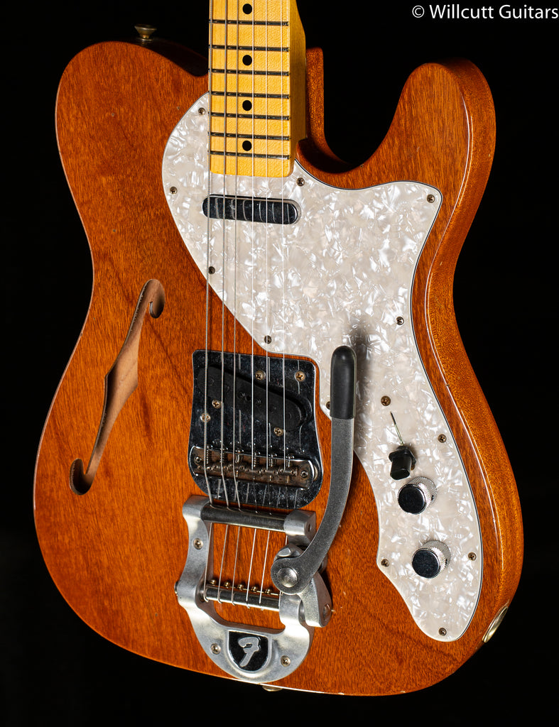 Fender Custom Shop 1968 Telecaster Thinline Bigsby Journeyman Relic Aged  Natural (919)