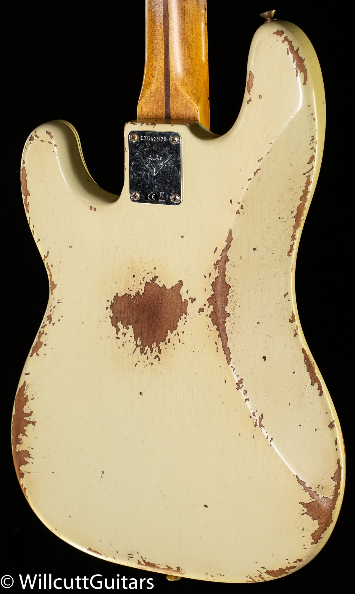 Fender Custom Shop 1958 Precision Bass Heavy Relic Vintage White (929)